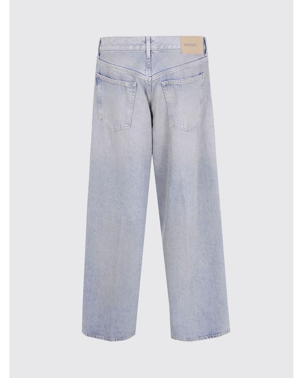 Haikure Blue Wide Leg Jeans for men