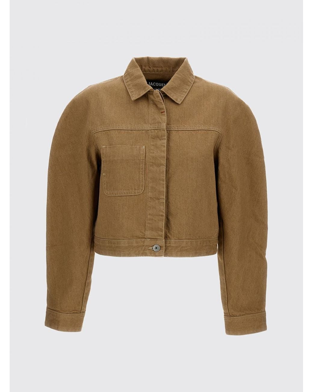 Jacquemus Blue Ovalo Cotton Jacket