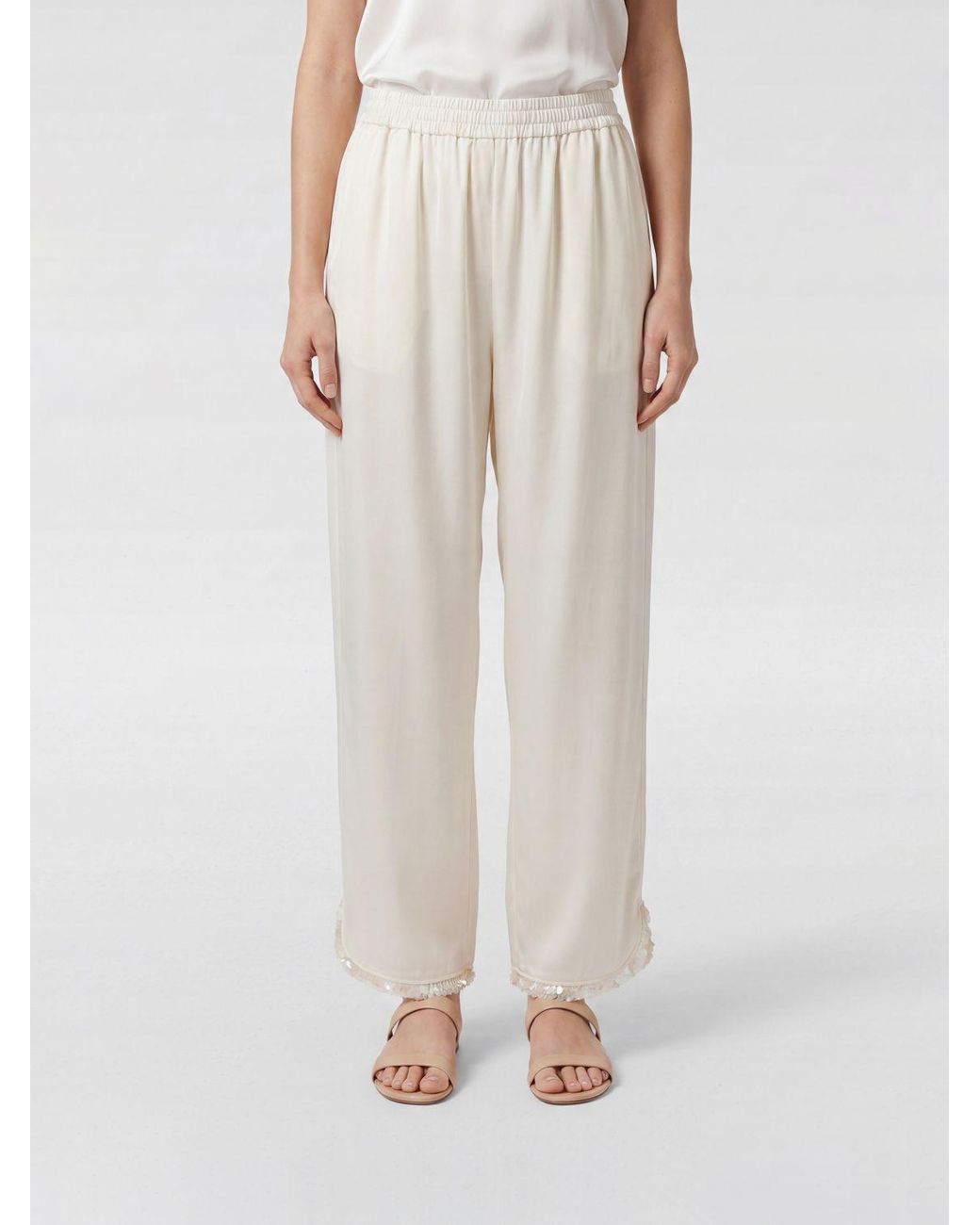 Stella McCartney Natural Trousers