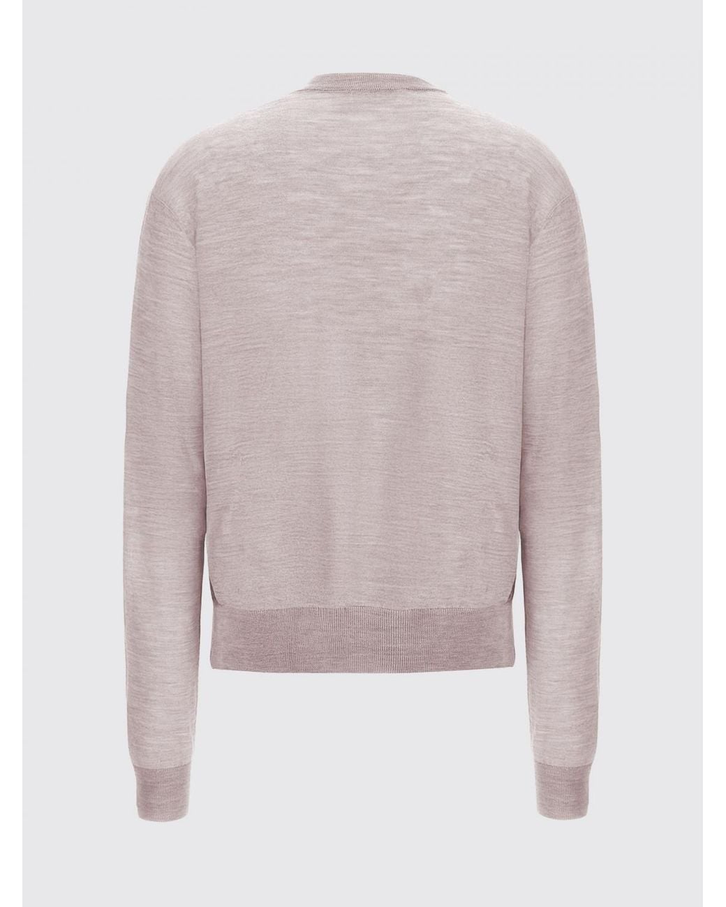 Jil Sander Pink Virgin Wool And Cashmere Sweater