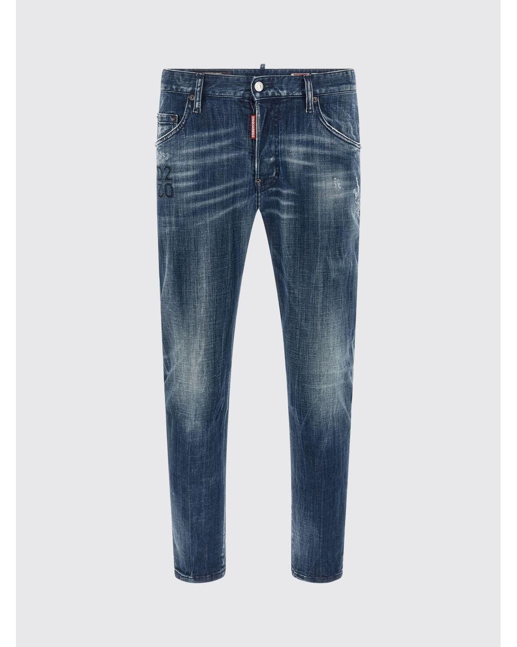 DSquared² Blue Skater Slim Fit Jeans for men