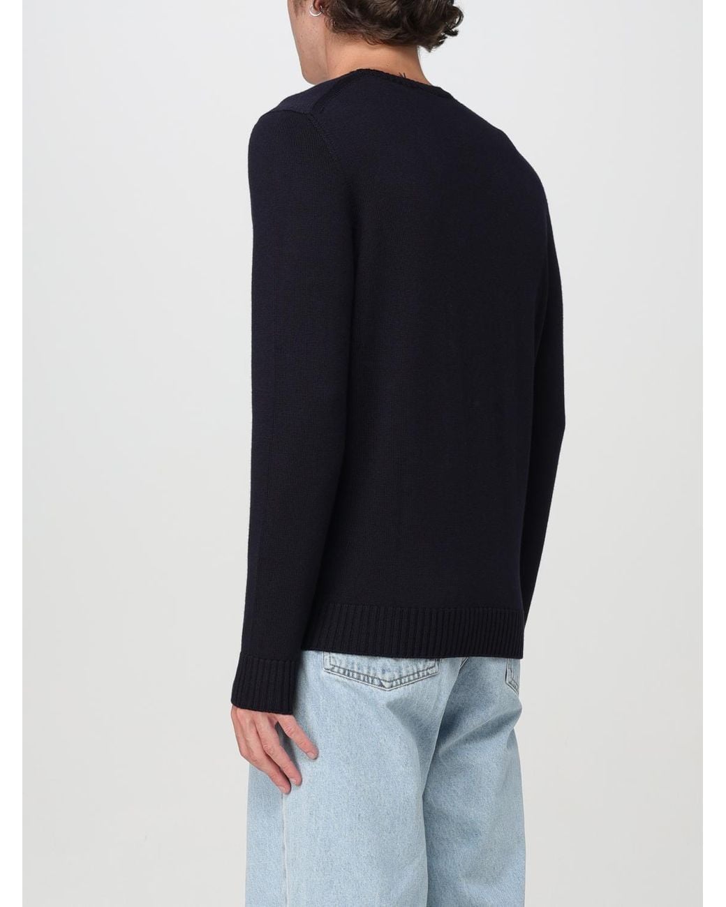 Drumohr Blue Sweater for men