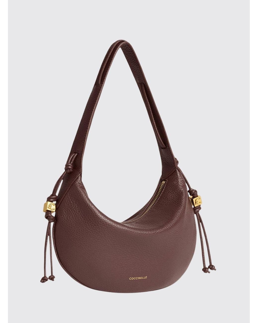 Coccinelle Brown Sac Porté Épaule Thess Small