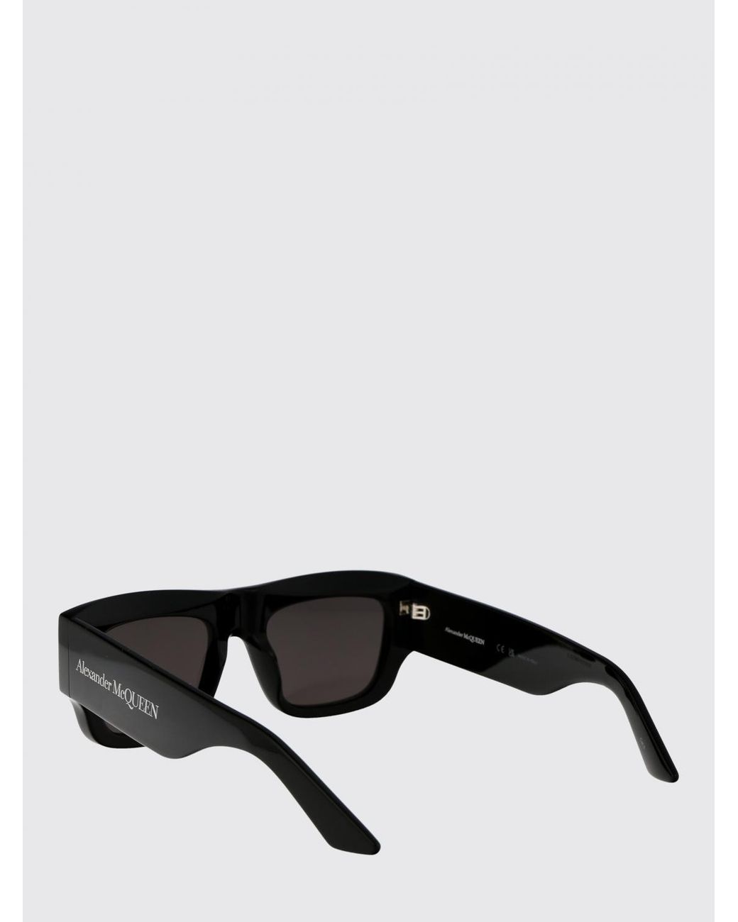 McQueen Black Sunglasses Am0449S for men