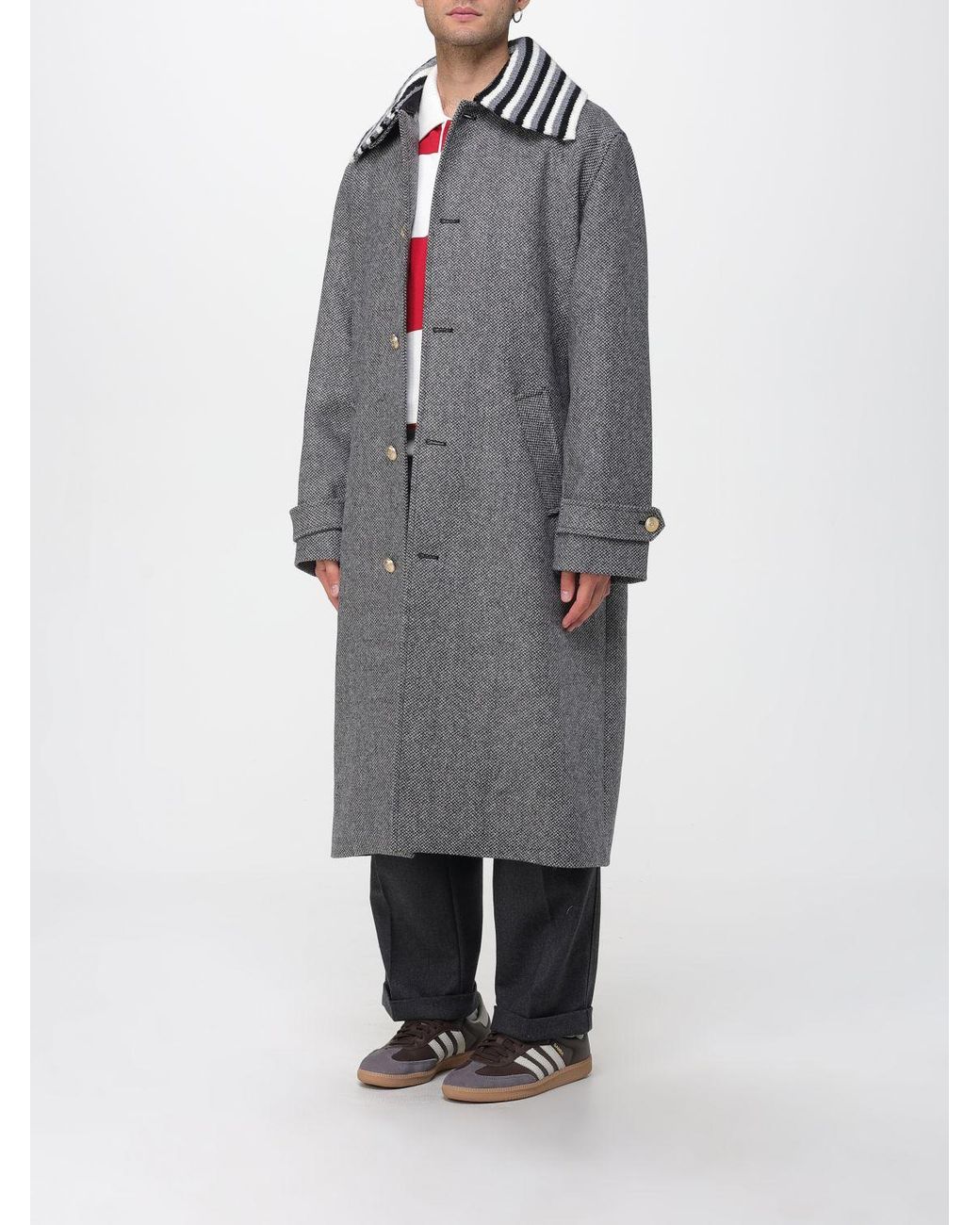 Drole de Monsieur Gray Coat for men