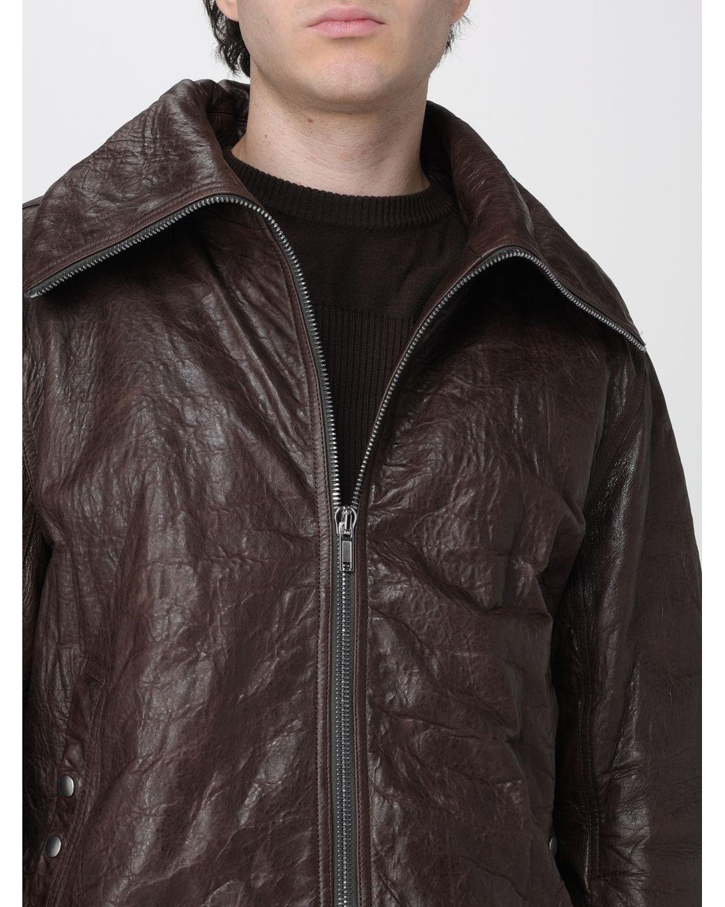 Rick Owens Brown Jacket for men