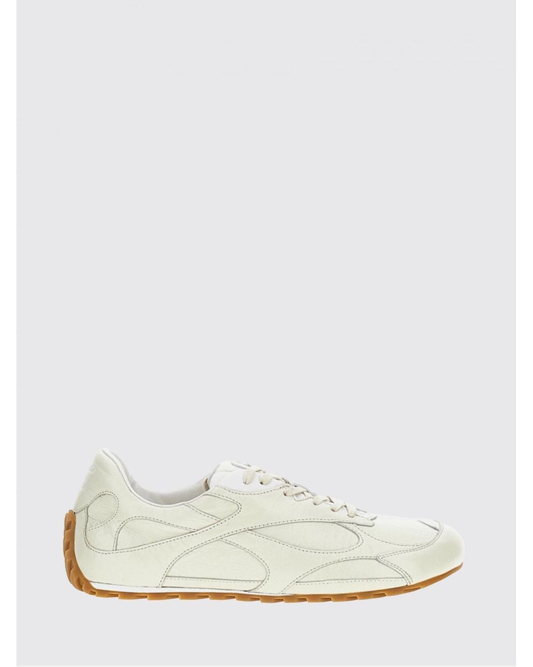 Bottega Veneta White Orbit Flash Sneakers for men