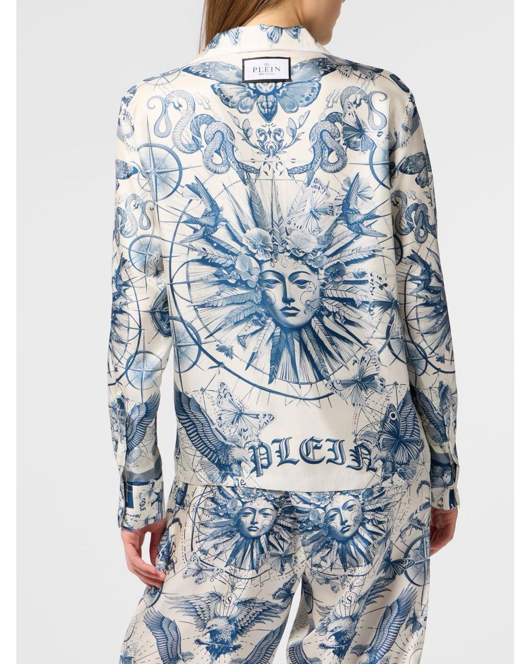 Philipp Plein Blue Shirt