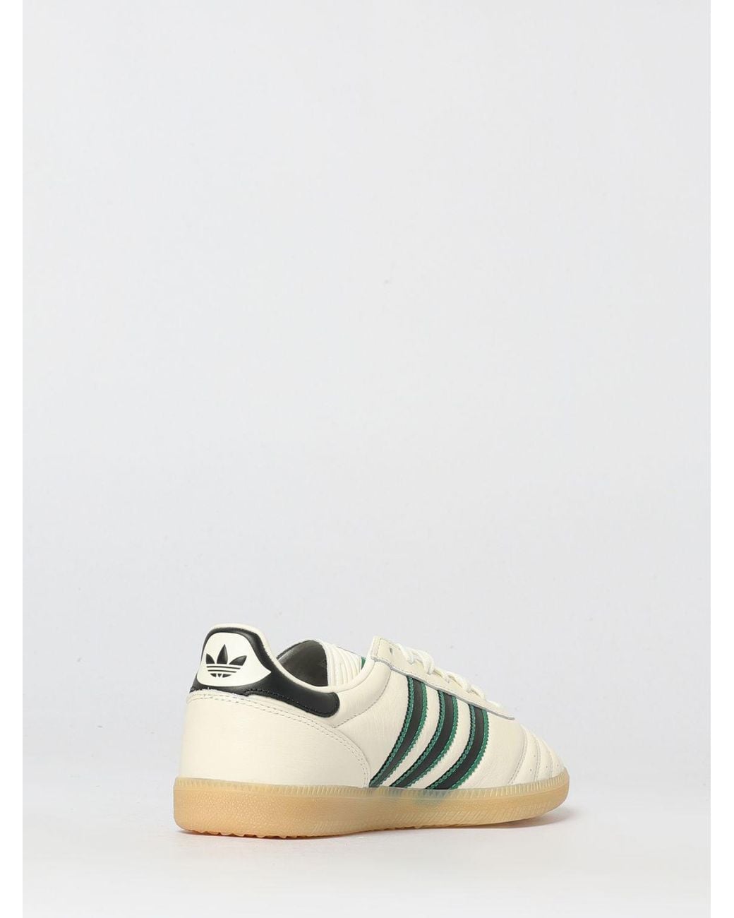 Adidas Originals White Samba Jp Leather Sneakers for men