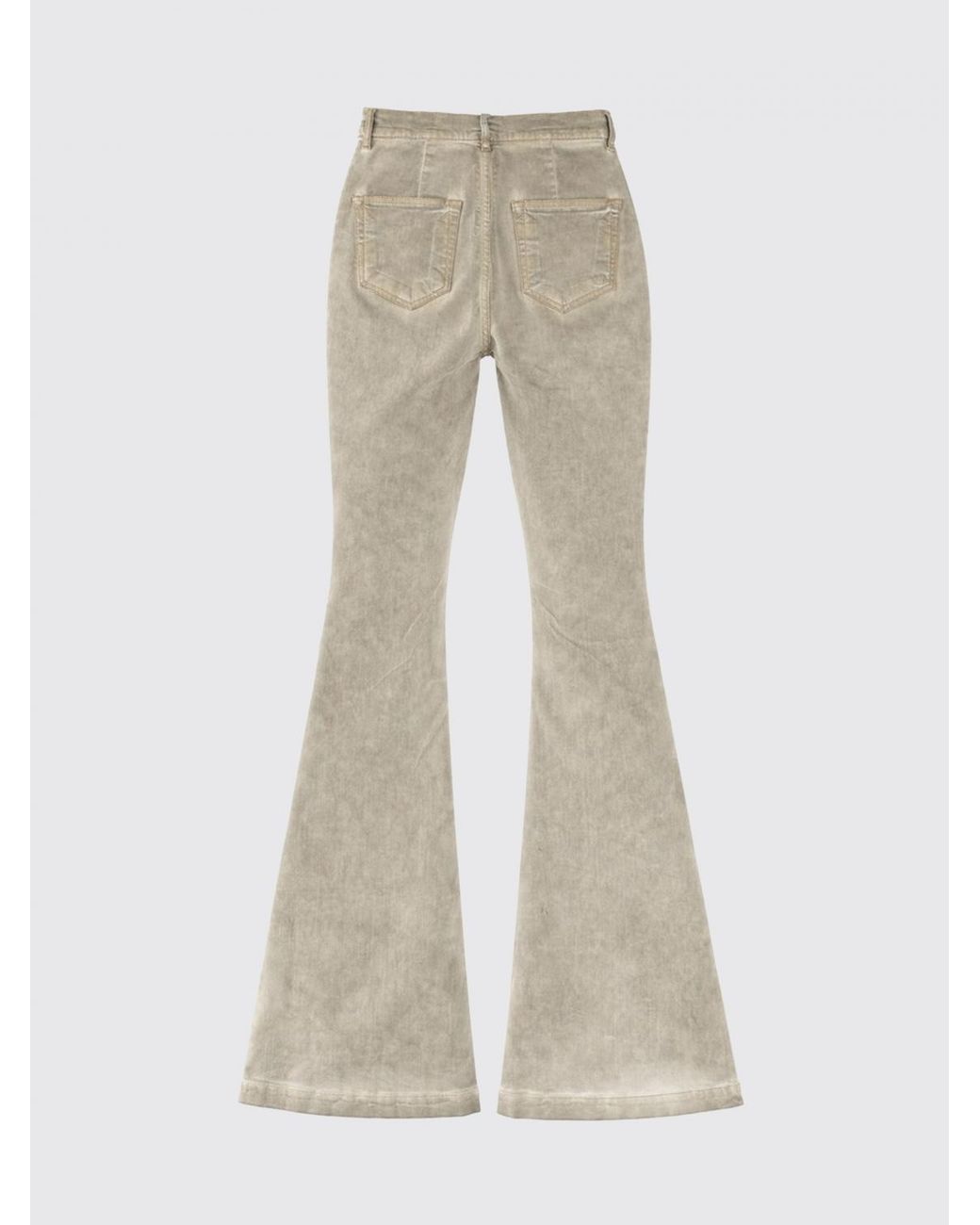 Rick Owens Natural Flared Jeans