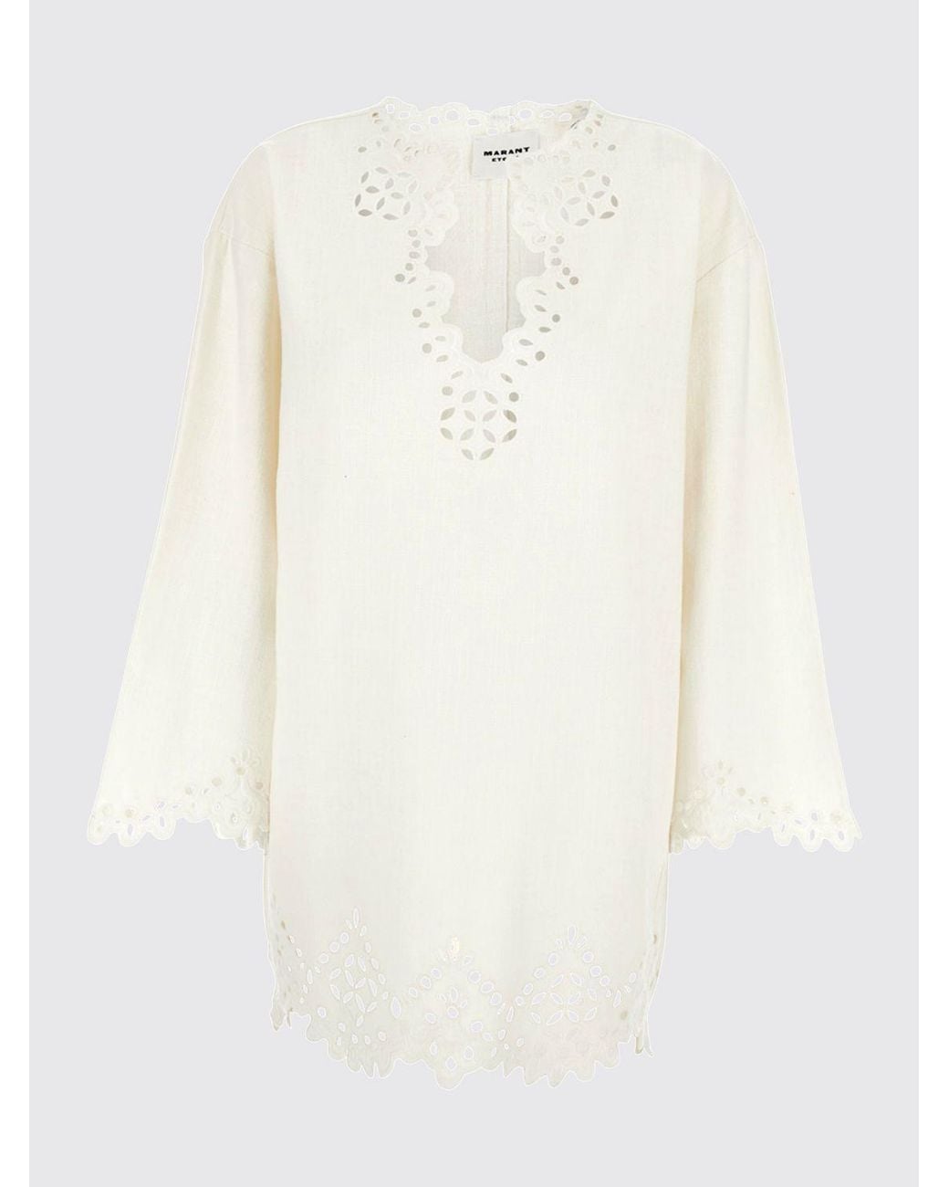 Isabel Marant White Cotton Dress