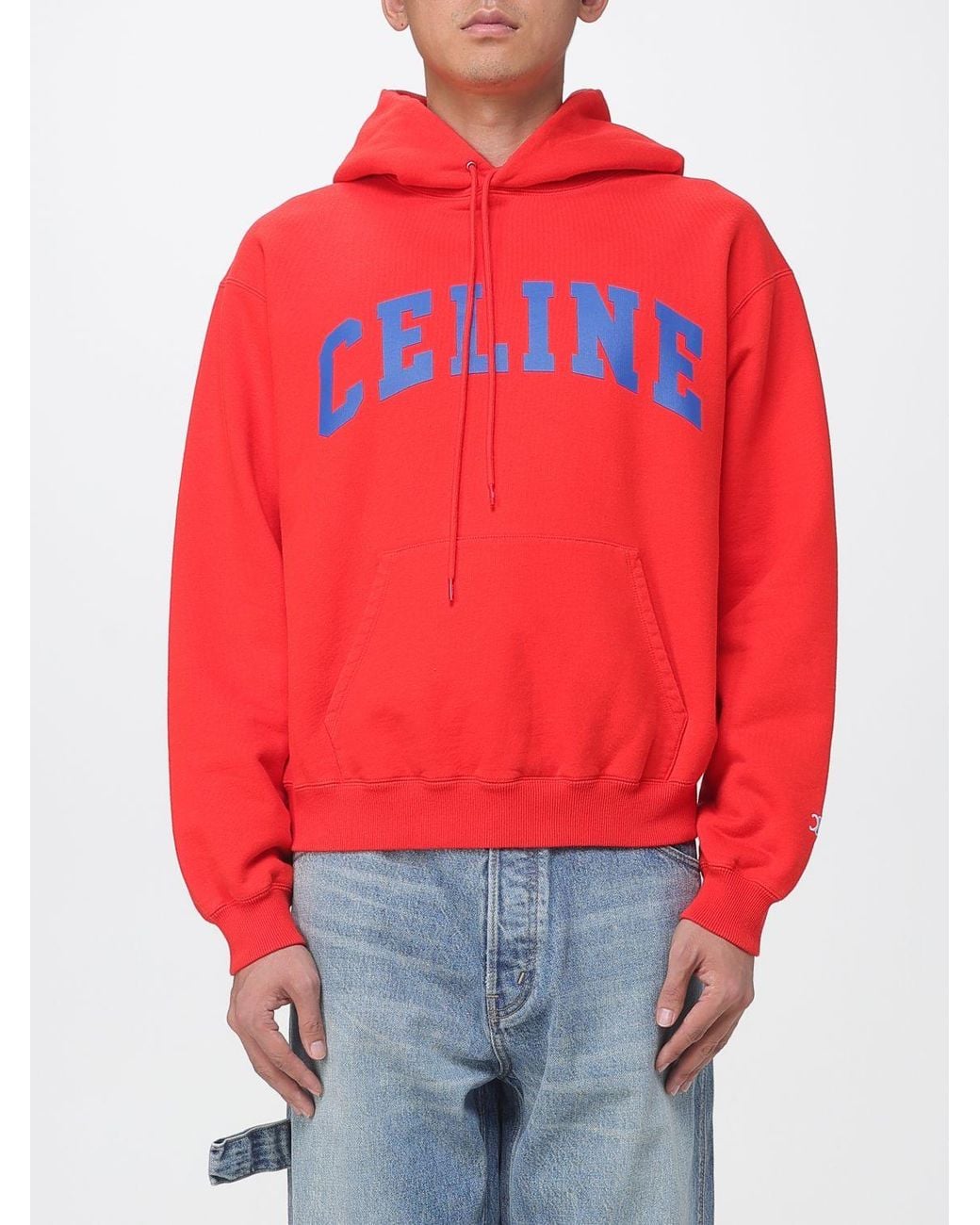 Céline Red Sweatshirt for men