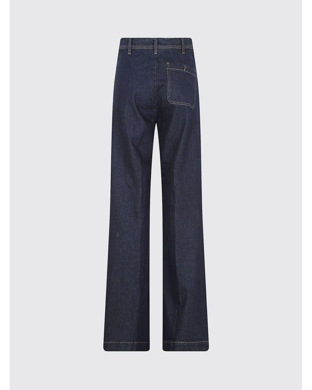 Polo Ralph Lauren Blue Beaton Mid-Rise Skinny Jeans