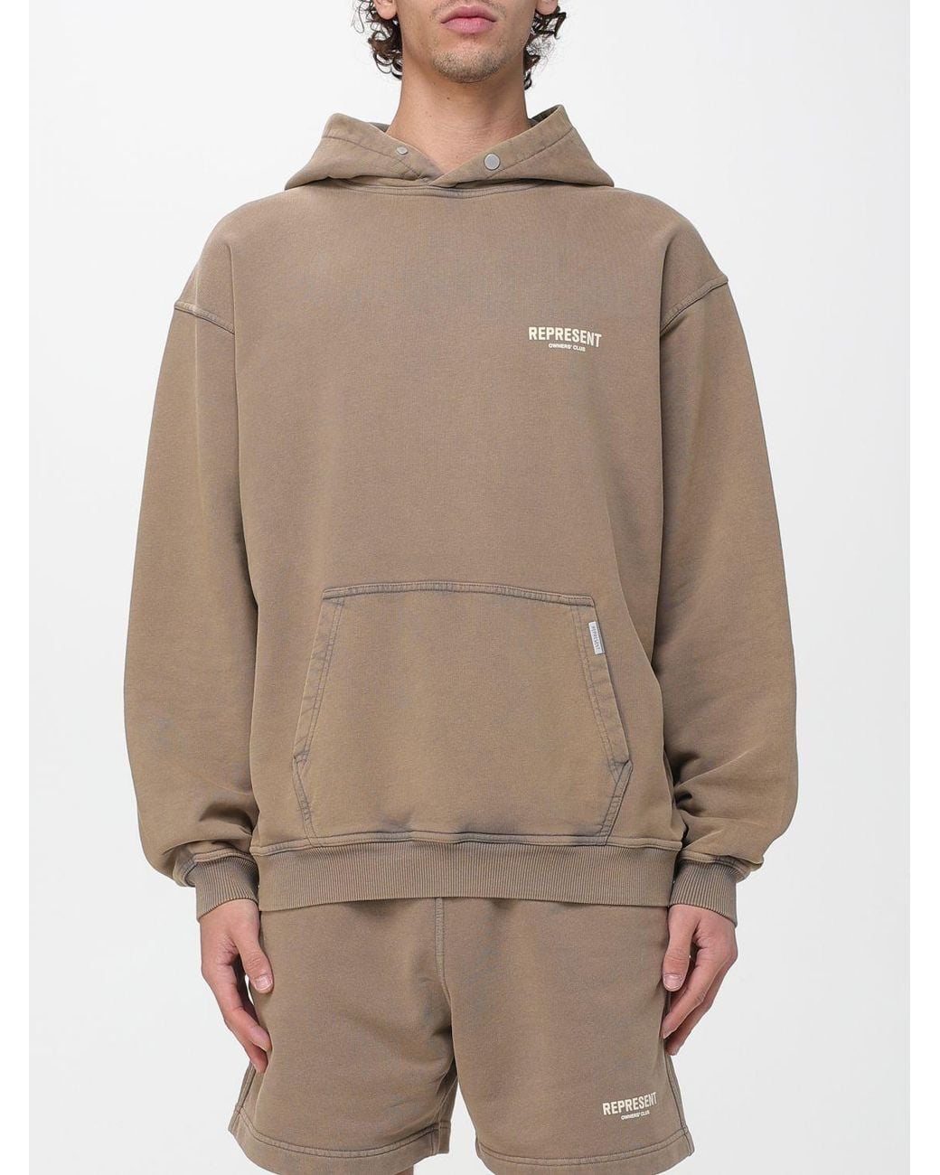 Represent Natural Cotton Hoodie for men