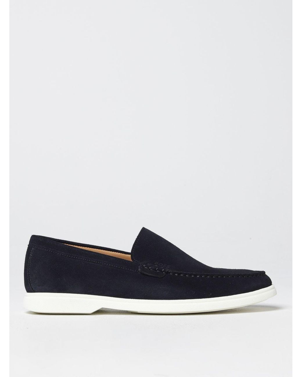 BOSS Loafers in Blue for Men Lyst UK