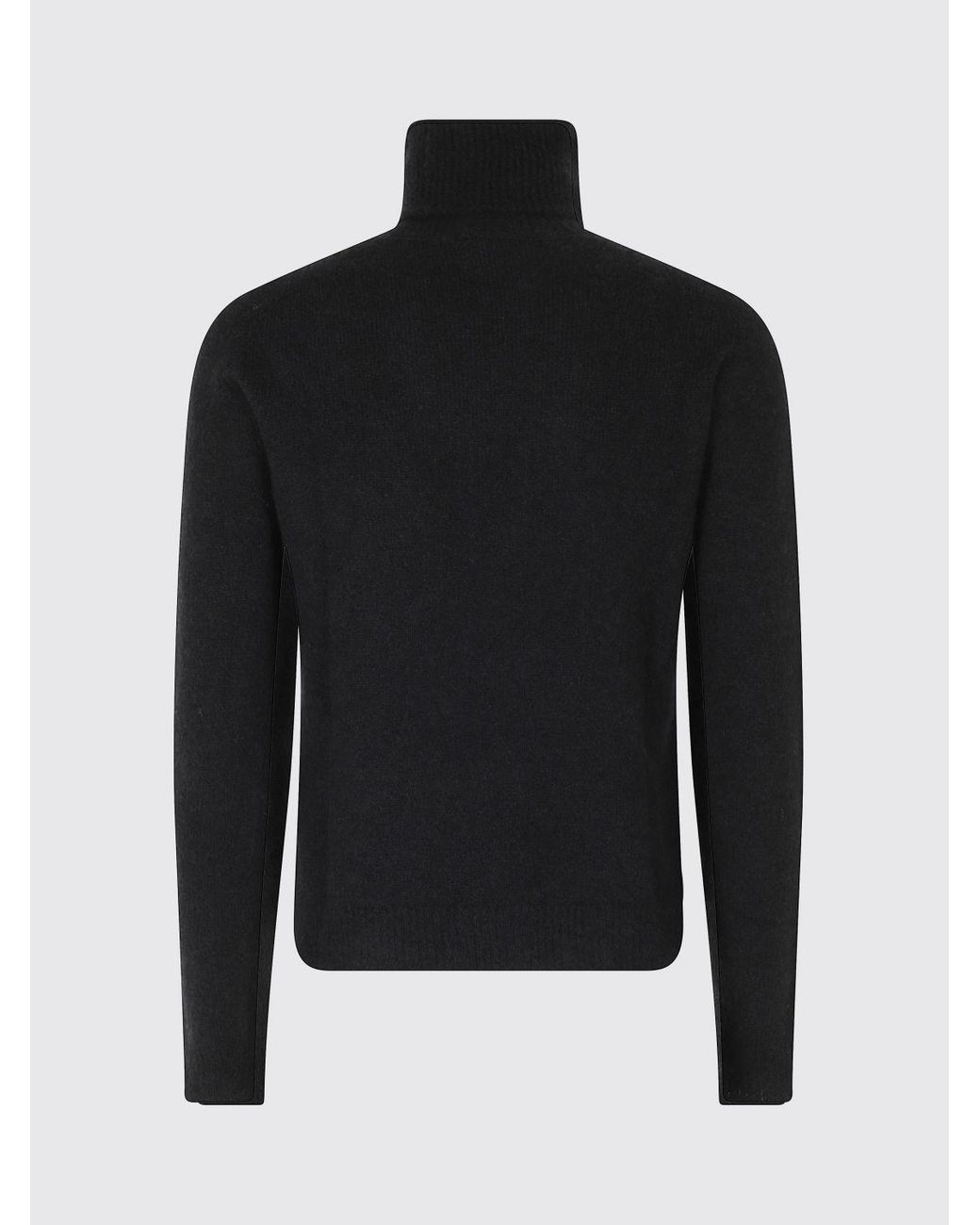 Roberto Collina Blue Slim Fit Cashmere And Silk Blend Turtleneck Jumper