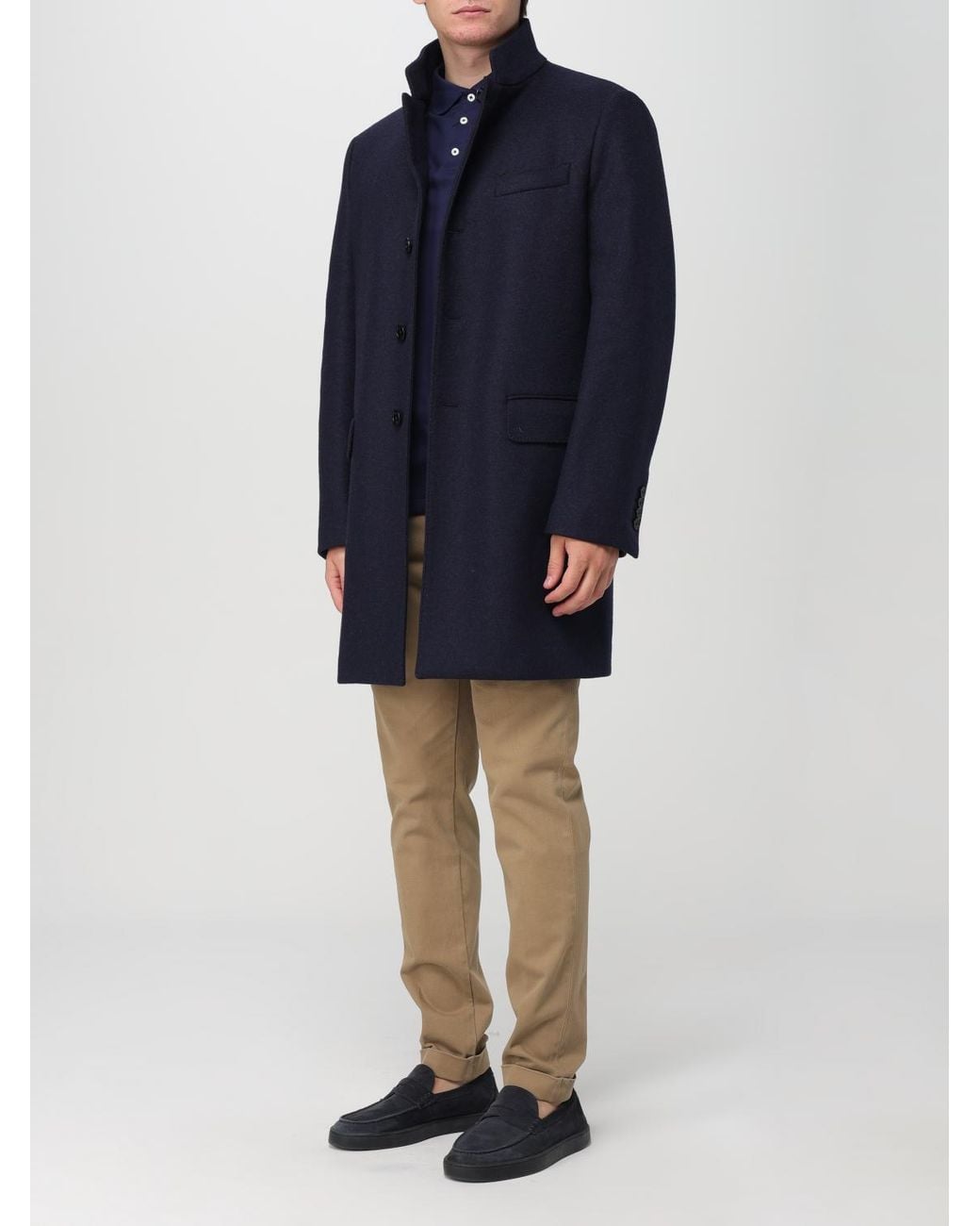 Fay Blue Coat for men