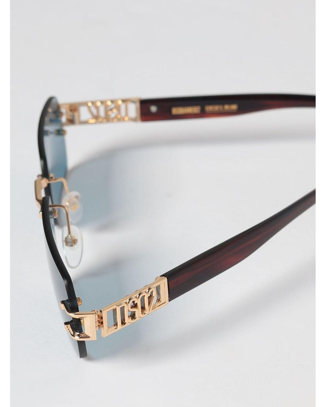 DSquared² Blue D20189/S Acetate And Metal Sunglasses for men