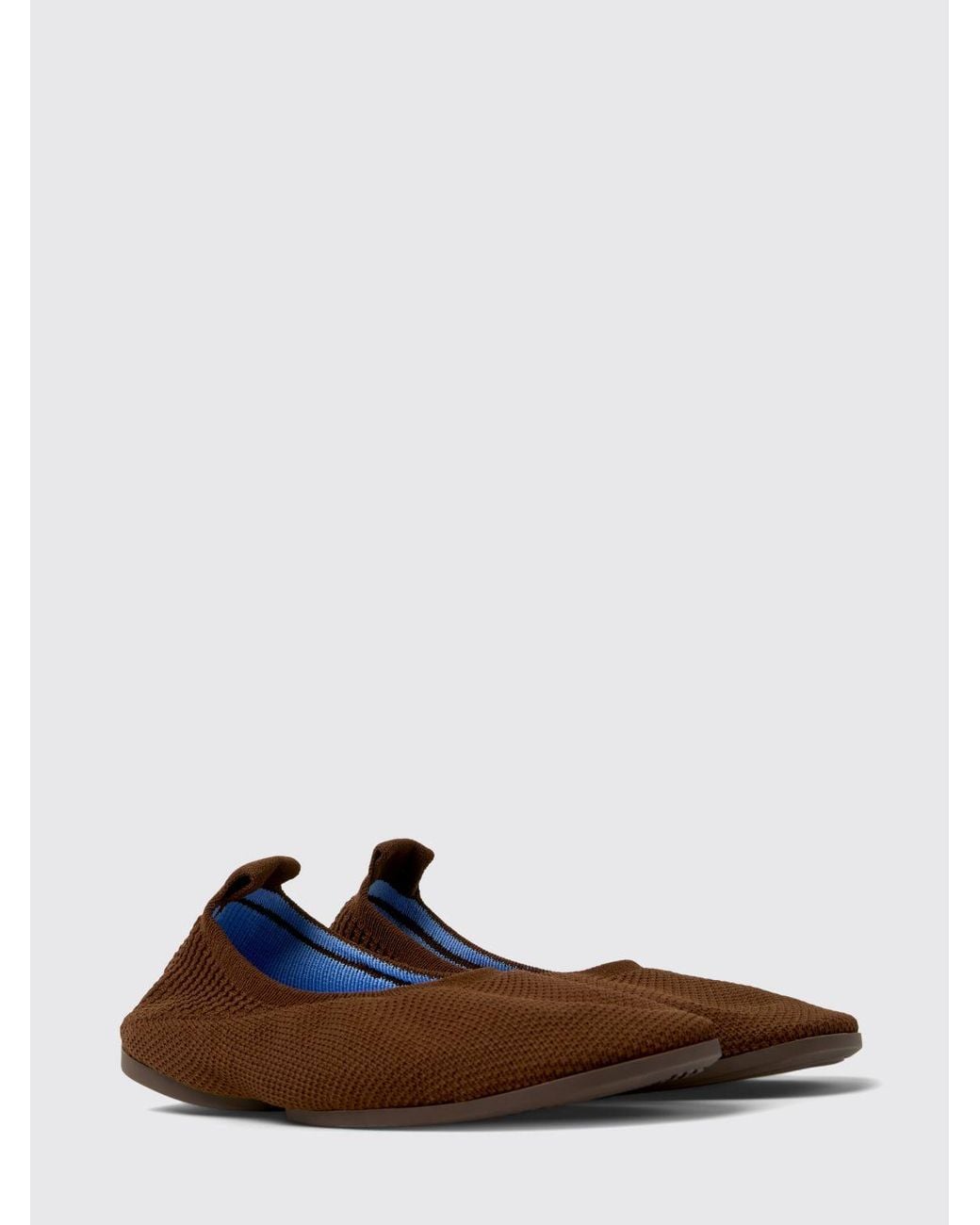 Camper Brown Right Niko Ballet Flats