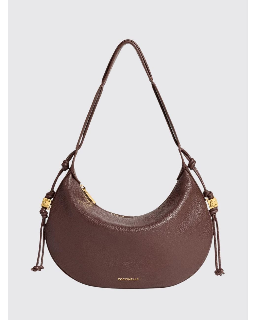 Coccinelle Brown Sac Porté Épaule Thess Small