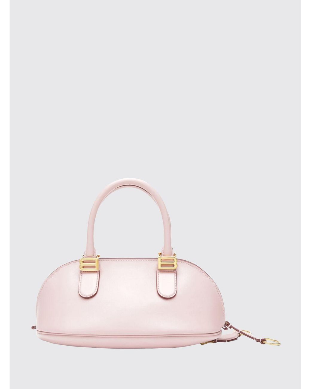 Balenciaga Pink Bowling Bolero Handbag