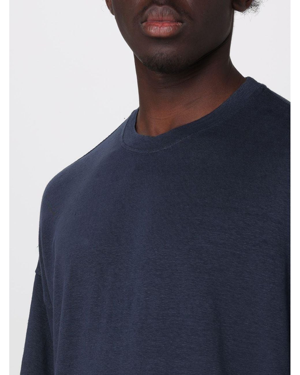 Roberto Collina Blue T-Shirt for men