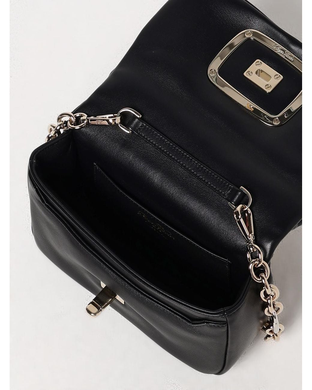 Roger Vivier Black Shoulder Bag