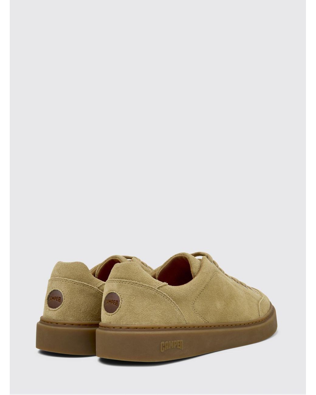 Camper Green Runner Twentyfive Suede Sneakers for men