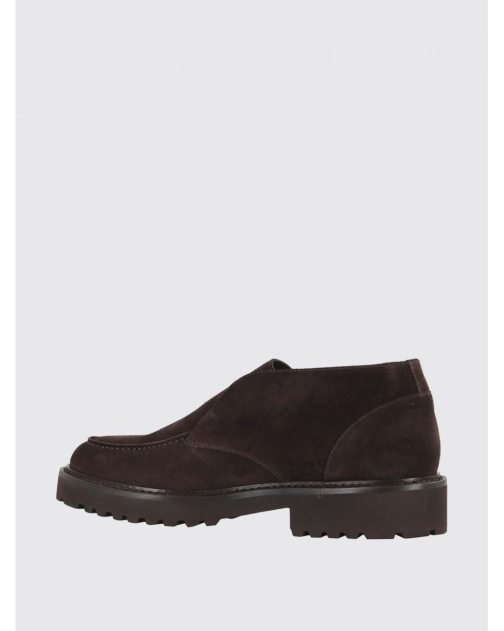 Doucal's Brown Suede Chukka Boots for men
