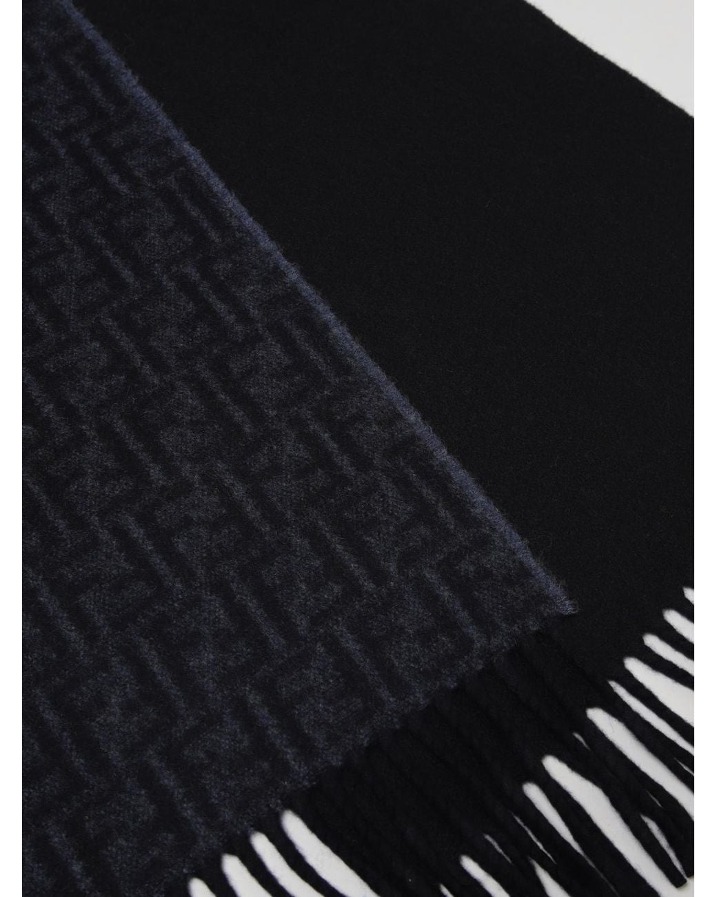 Sciarpa Uomo di Fendi in Blue da Uomo