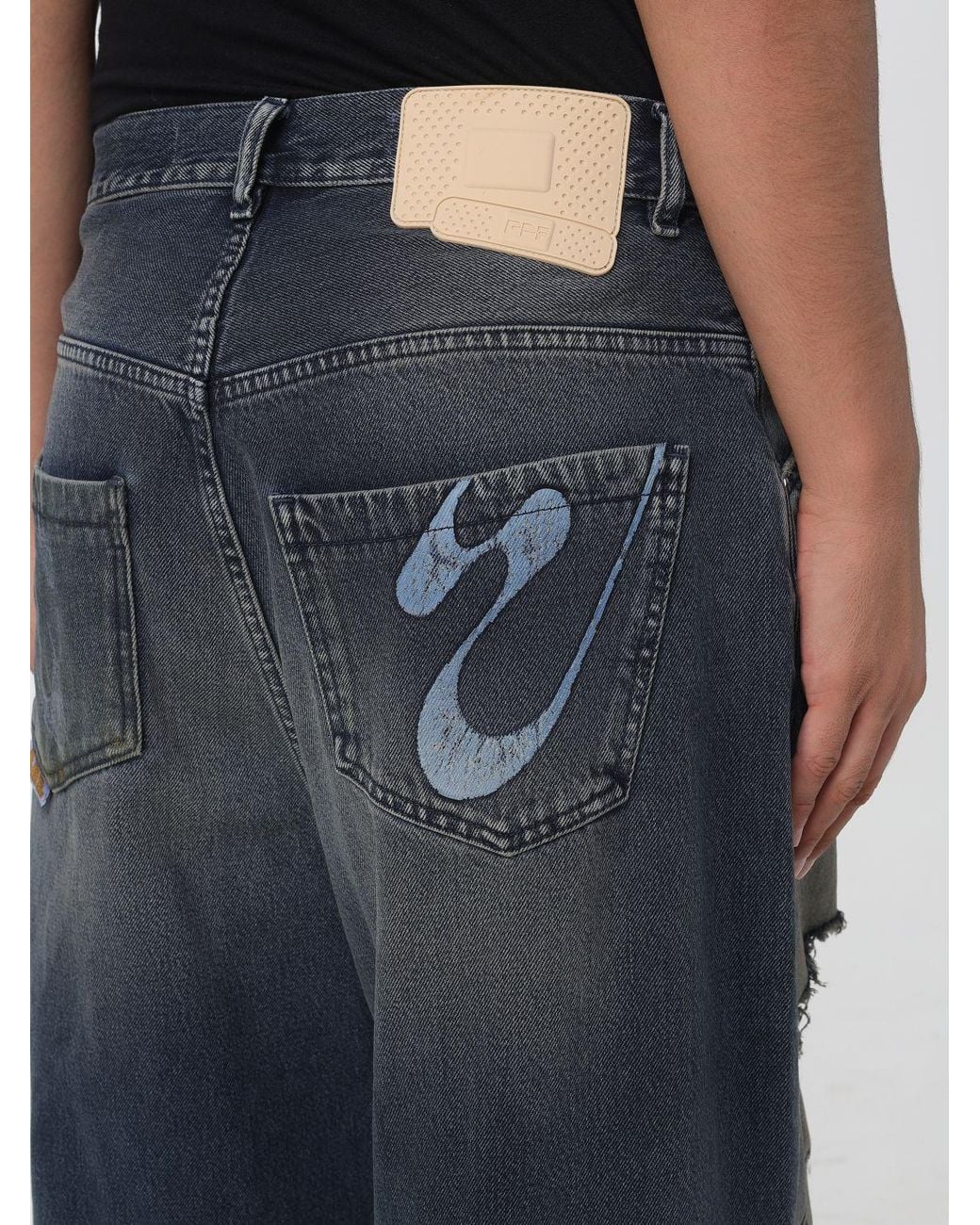 PDF Blue The New Leggenda Wide-Leg Jeans for men