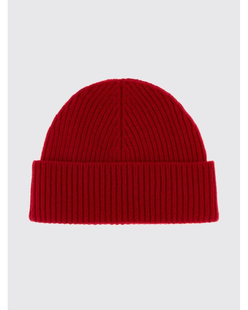 AMI Red Beanie for men