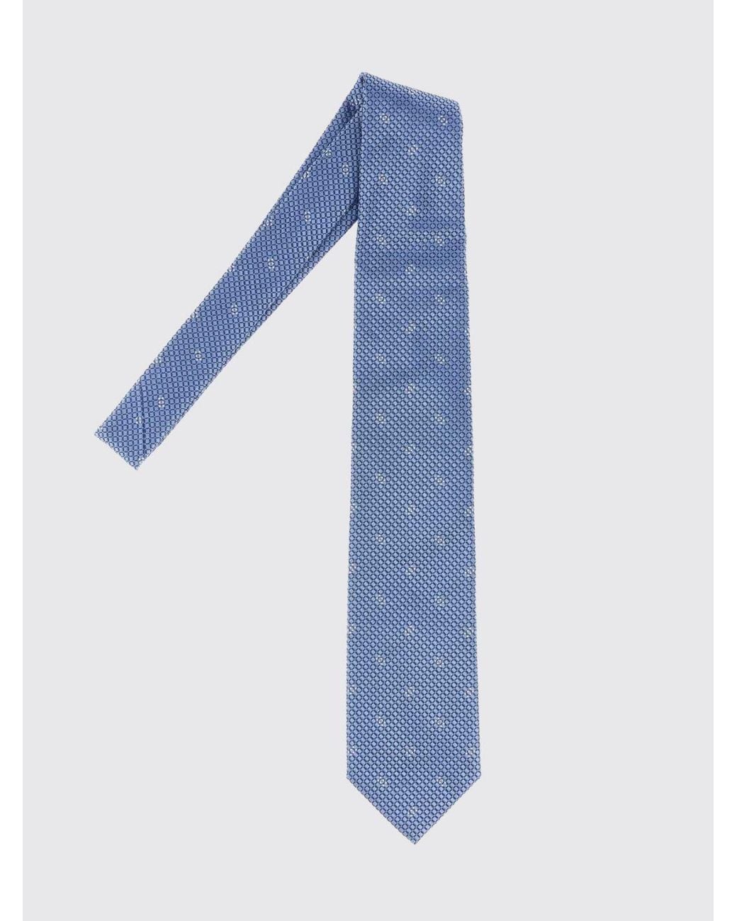 Corbata Hombre Brioni de hombre de color Blue