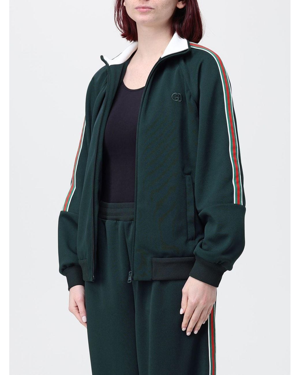 Gucci Green Burberry Polyester Sweatshirt