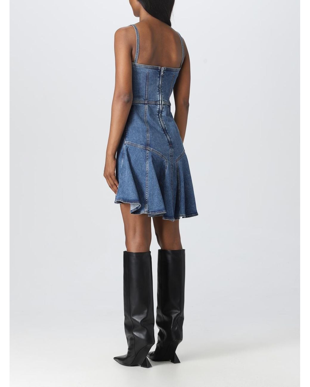 McQueen Blue Dresses