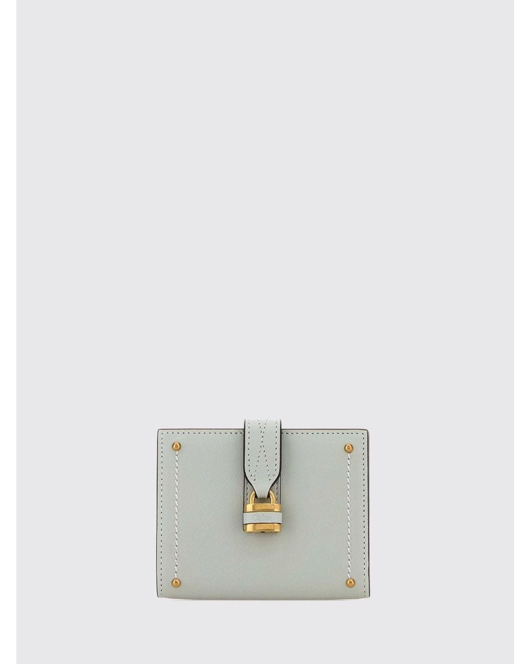Chloé White ChloÉ Paddington Leather Wallet