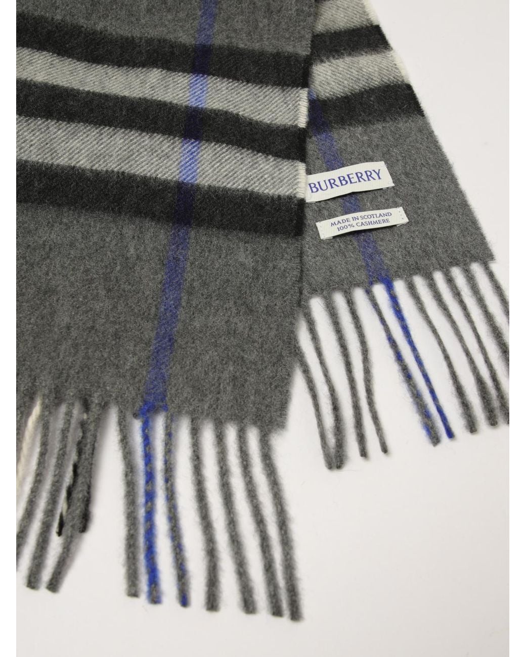 Sciarpa di Burberry in Gray da Uomo