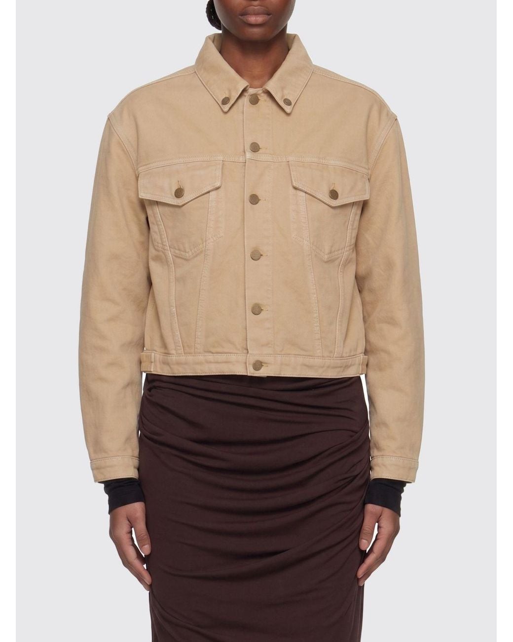 Entire studios Natural Cotton Denim Jacket