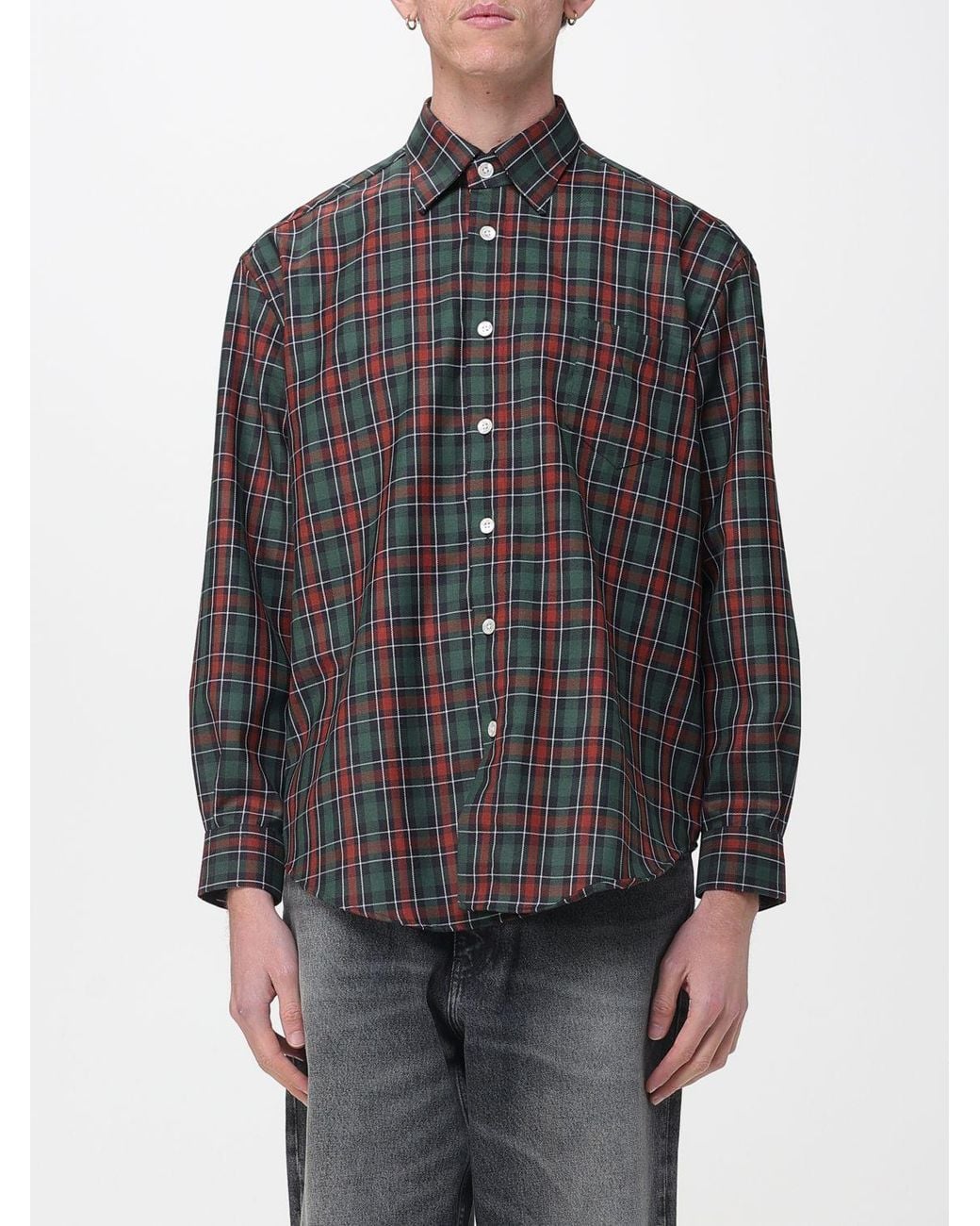 NAMACHEKO Gray Shirt for men