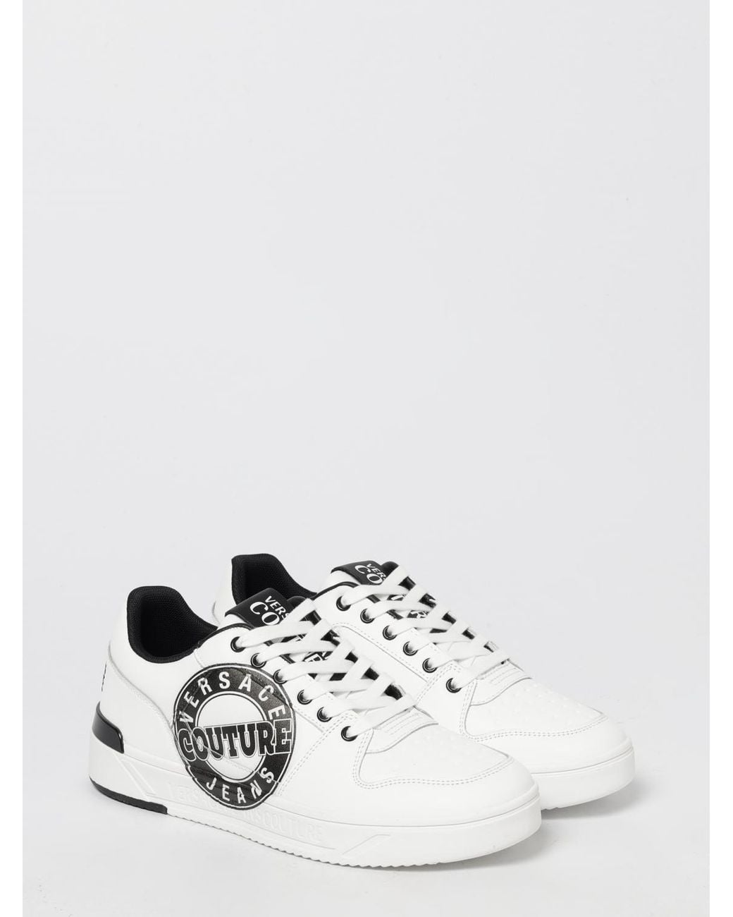 Versace Jeans Couture White Sneakers