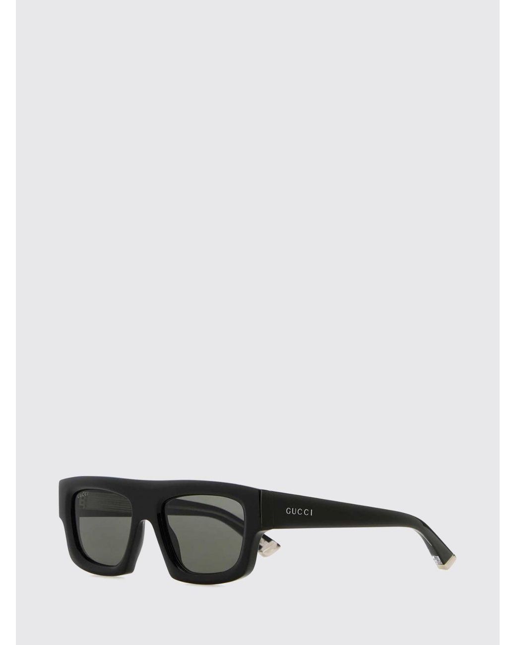 Gucci White Aviator Sunglasses for men
