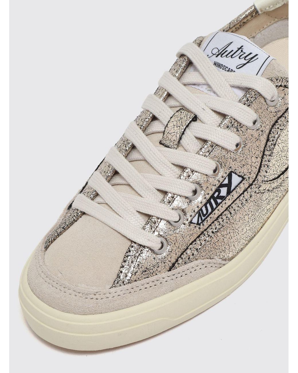 Autry White Windscape Low Top Trainers