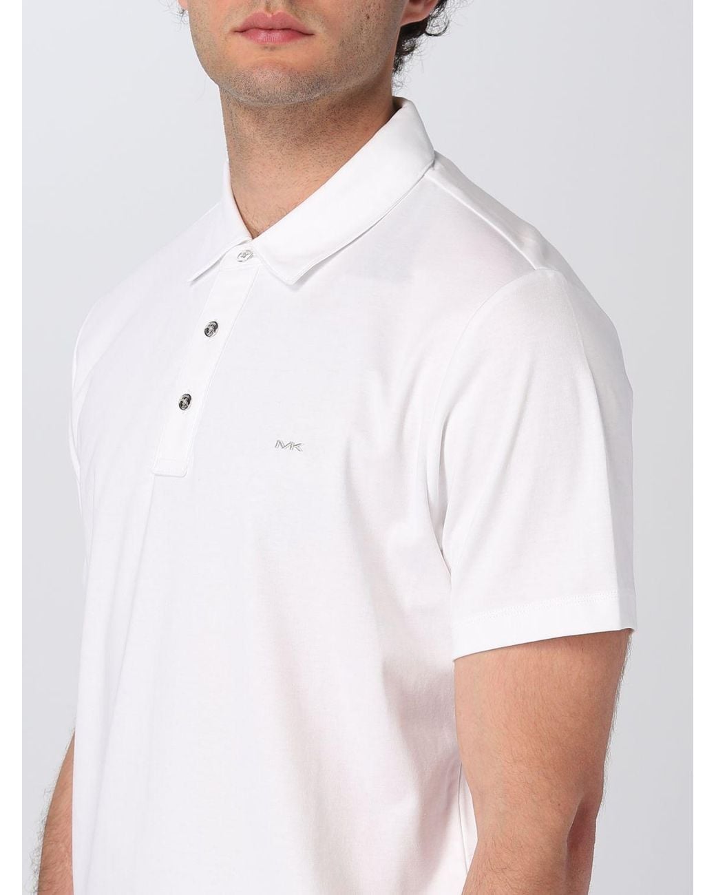 Michael Kors White Polo Shirt for men