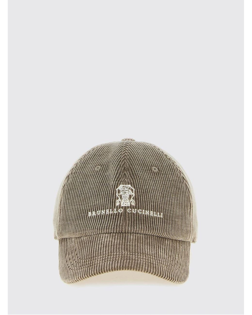 Cappello Da Baseball di Brunello Cucinelli in Natural da Uomo