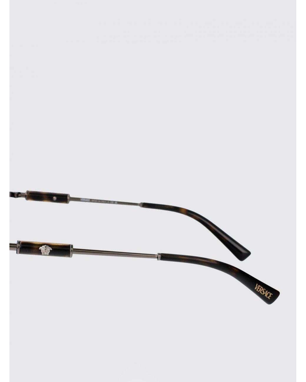 Versace Black 0Ve2260 Metal And Acetate Sunglasses