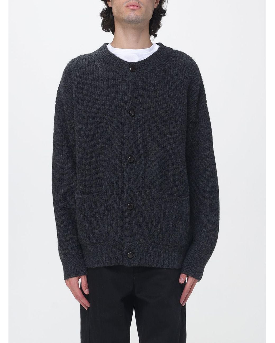 Isabel Marant Blue Dropped-Shoulder Merino Wool And Cashmere Blend Cardigan for men