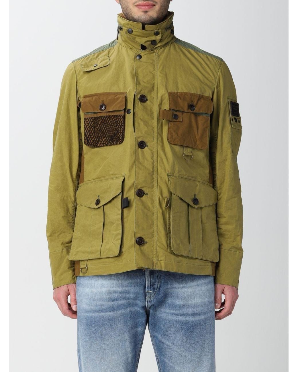 ジャケット・アウター Barbour GOLD STANDARD NEW Barbour Gold Standard Etna Quilted Puffer Jacket - Olive Green