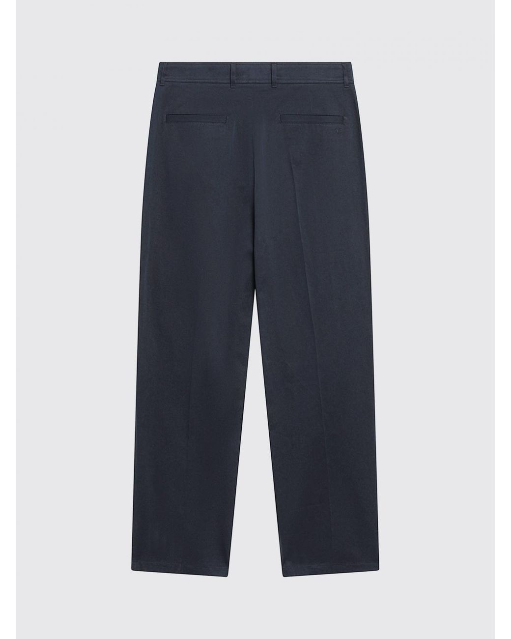 Valentino Blue Tailored Cotton Trousers for men