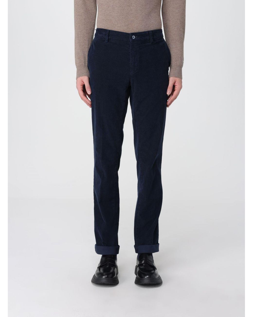 Mason's Blue Trousers for men