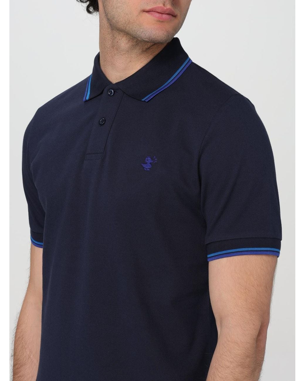 Polo Hombre Save The Duck de hombre de color Blue